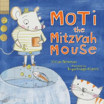 Hardcover Moti the Mitzvah Mouse Book