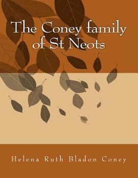 Paperback The Coney family of St Neots Book