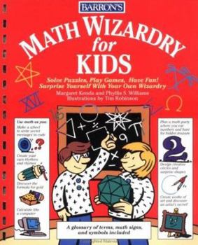 Paperback Math Wizardry for Kids Book