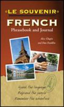 Paperback Le souvenir French Phrasebook and Journal Book