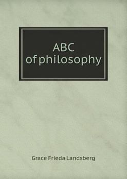 Paperback ABC of philosophy Book