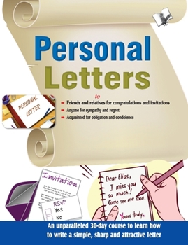 Paperback Personal Letters Book