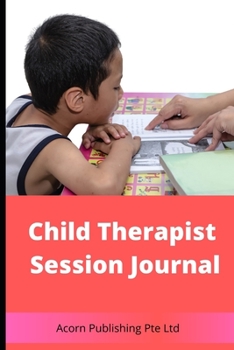 Paperback Child Therapist Session Journal Book