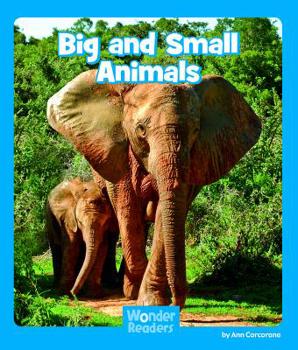 Paperback Big and Small Animals Book