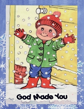 Paperback GOD MADE YOU, children's colouring book