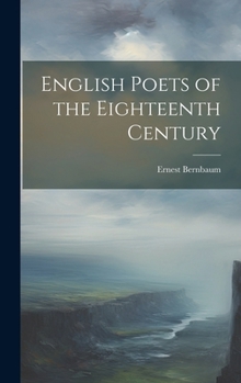 Hardcover English Poets of the Eighteenth Century Book