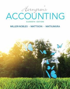 Hardcover Horngren's Accounting Book