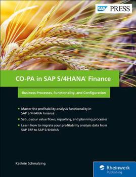 Hardcover Co-Pa in SAP S/4hana Finance: Business Processes, Functionality, and Configuration Book