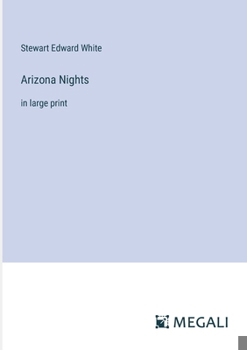 Paperback Arizona Nights: in large print Book