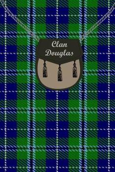 Paperback Clan Douglas Tartan Journal/Notebook Book