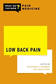 Paperback Low Back Pain Book