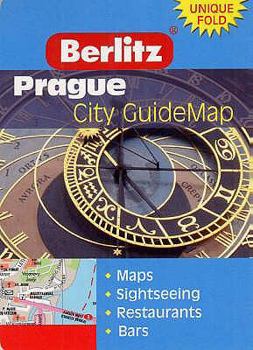 Map Prague Berlitz Guidemap (International City GuideMaps) Book
