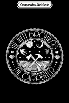 Paperback Composition Notebook: The avett brothers the carpenter Journal/Notebook Blank Lined Ruled 6x9 100 Pages Book