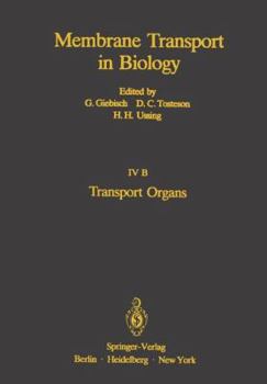 Paperback Transport Organs: Parts A and B Book