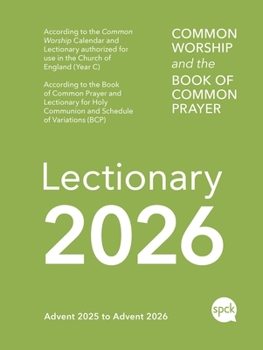 Paperback Common Worship Lectionary 2026 Book