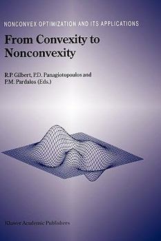 Hardcover From Convexity to Nonconvexity Book