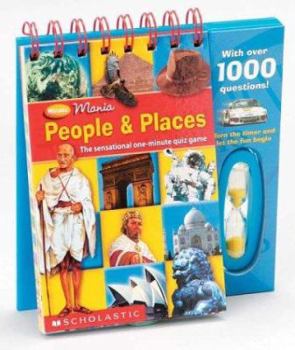 Paperback Minute Mania: People & Places Book