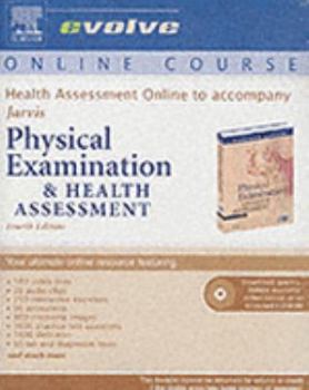 Paperback Health Assessment Online to Accompany Physical Examination and Health Assessment (User Guide and Access Code) Book