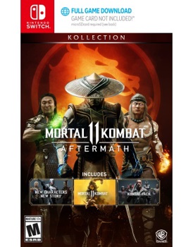 Game - Nintendo Switch Mortal Kombat 11 Aftermath Kollection (Code in Box) Book