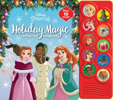 Board book Disney Princess: Holiday Magic a Pop-Up Songbook: A Pop-Up Song Book