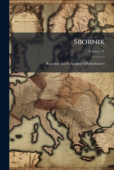 Paperback Sbornik; Volume 34 [Russian] Book
