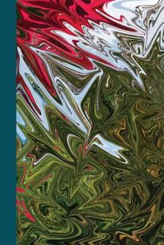 My College Ruled Notebook: A 6x9 inch, a College Ruled book for notes, writing, calligraphy and doodling - Green and Red (Liquify College Ruled)