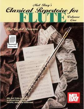 Paperback Mel Bay's Classical Repertoire for Flute, Volume One Book