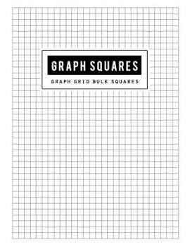 Paperback Graph Squares: Grid Bulk Notebook and Ruled White Paper Handwriting for Structuring, Sketch, Technical of Design (Thick Solid Lines) Book