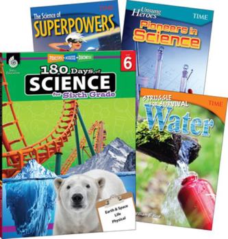 Hardcover Learn-At-Home: Science Bundle Grade 6: 4-Book Set Book