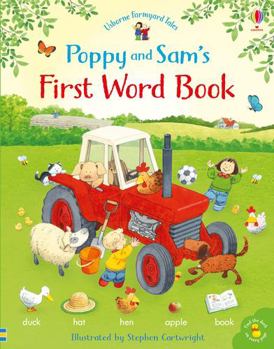Hardcover Poppy and Sam's First Word Book (Farmyard Tales Poppy and Sam) Book