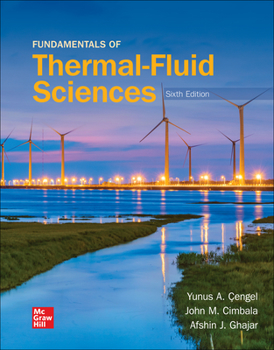 Paperback Loose Leaf for Fundamentals of Thermal-Fluid Sciences Book