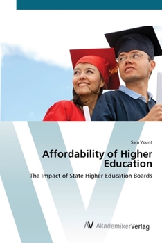 Paperback Affordability of Higher Education Book