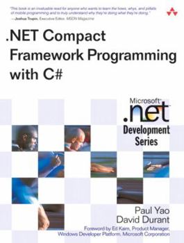 Paperback .Net Compact Framework Programming with C# Book