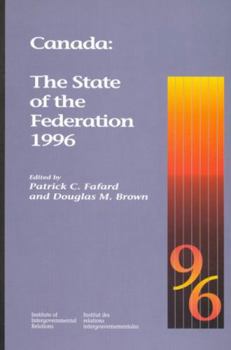 Hardcover Canada: The State of the Federation 1996 Book