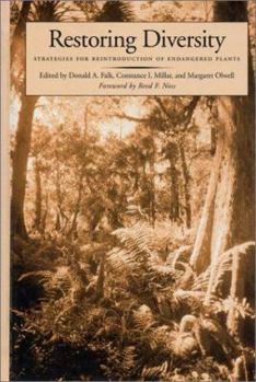 Hardcover Restoring Diversity: Strategies For Reintroduction Of Endangered Plants Book