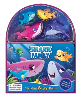 Misc. Shark Family Mini Busy Books Book