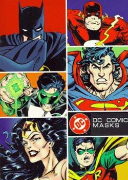 Paperback DC Comics Masks: Ten Masks of DC Comics Heroes and Villians to Assemble and Wear Book