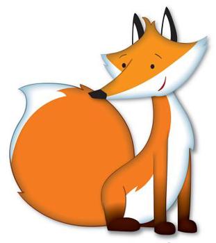 Office Product Fox Cut-Outs Book