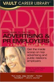 Paperback Vault Guide to the Top Advertising & PR Employers Book