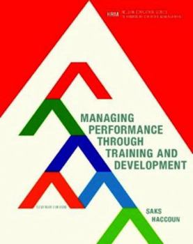 Paperback Managing Performance through Training and Development Book