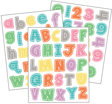 Paperback Up and Away Letters and Numbers Sticker Pack Book