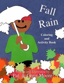 Paperback Fall Rain Coloring and Activity Book