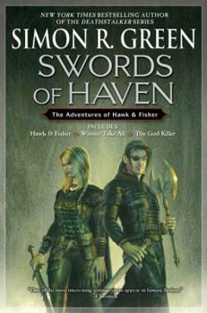 Paperback Swords Of Haven: The Adventures of Hawk & Fisher Book