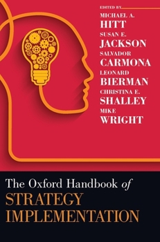 Hardcover The Oxford Handbook of Strategy Implementation Book