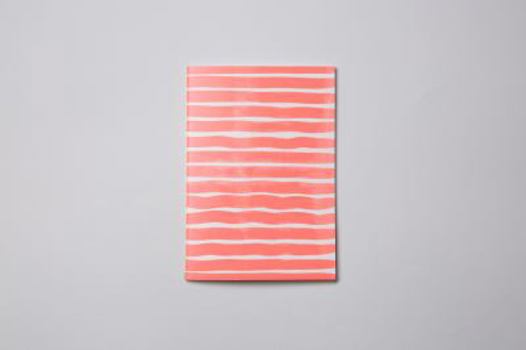 Diary Hato Press Orange Lined Notebook Book