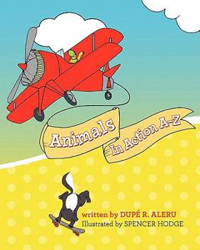 Paperback Animals In Action A-Z Book