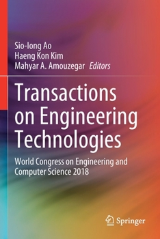 Paperback Transactions on Engineering Technologies: World Congress on Engineering and Computer Science 2018 Book
