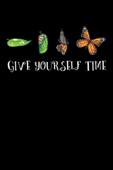 Notizbuch: Motivation Raupe Schmetterling Inspiration Shirt 120 Seiten, 6X9 (Ca. A5), Punktraster (German Edition)