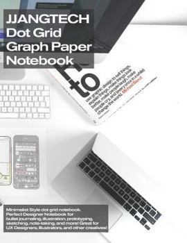 Paperback Jjangtech Dot Grid Graph Paper Notebook Book