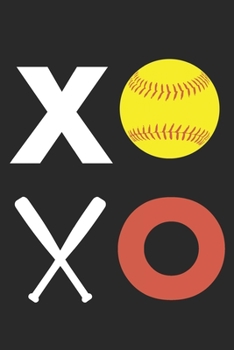 XOXO: Softball Player Journal Teenage Girl Notebook Valentines Day Gift